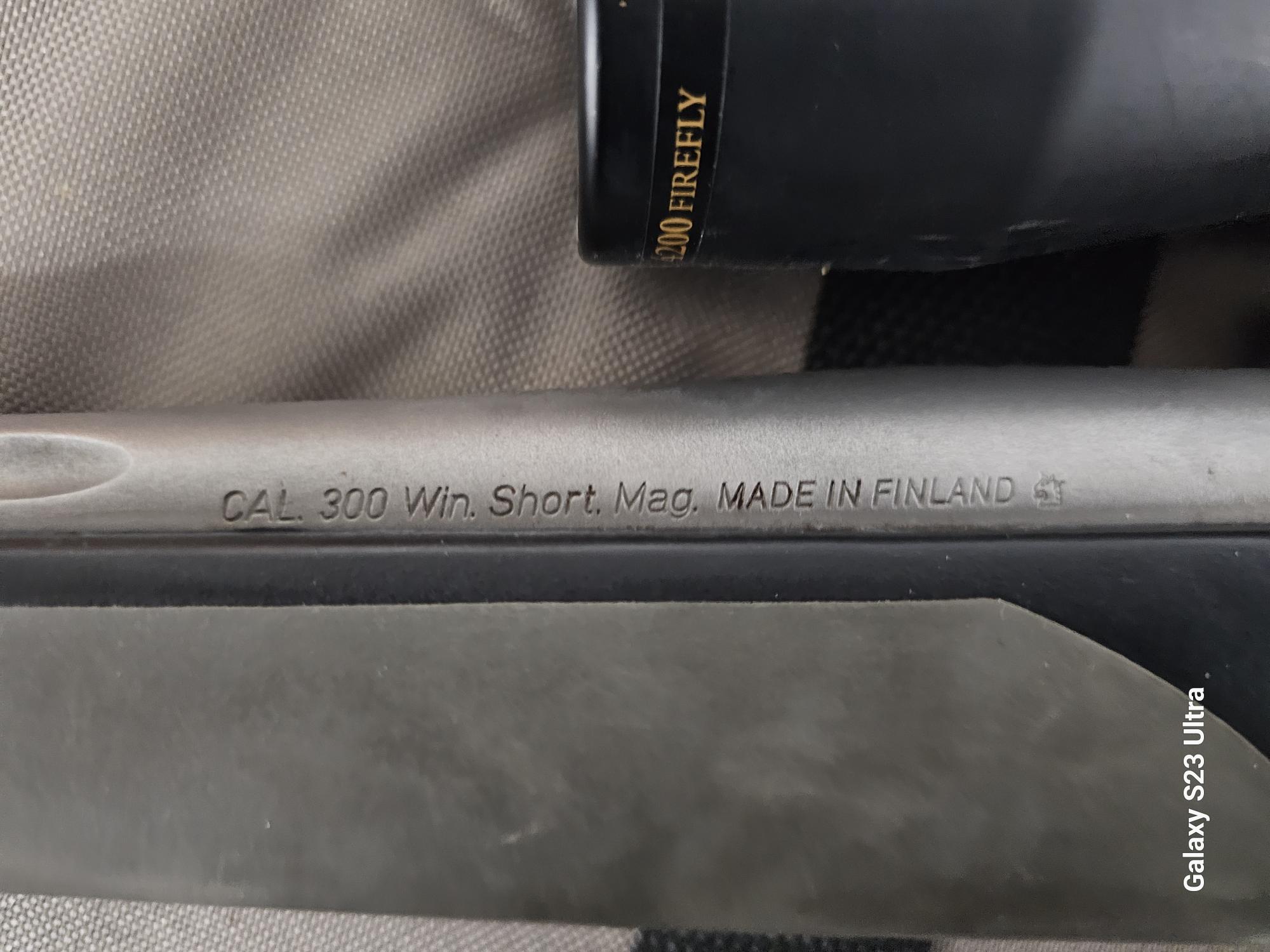 300 Winchester Short Mag       CB PG1413 Located in Prince George