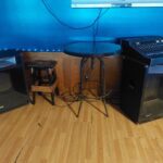 Karaoke Machine and speakers    CB PG1554