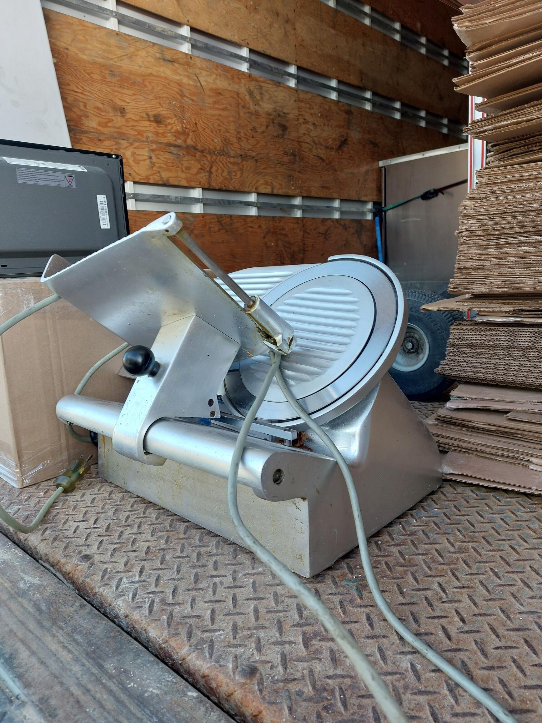 Meat slicer   CB PG1554 Located in Prince George