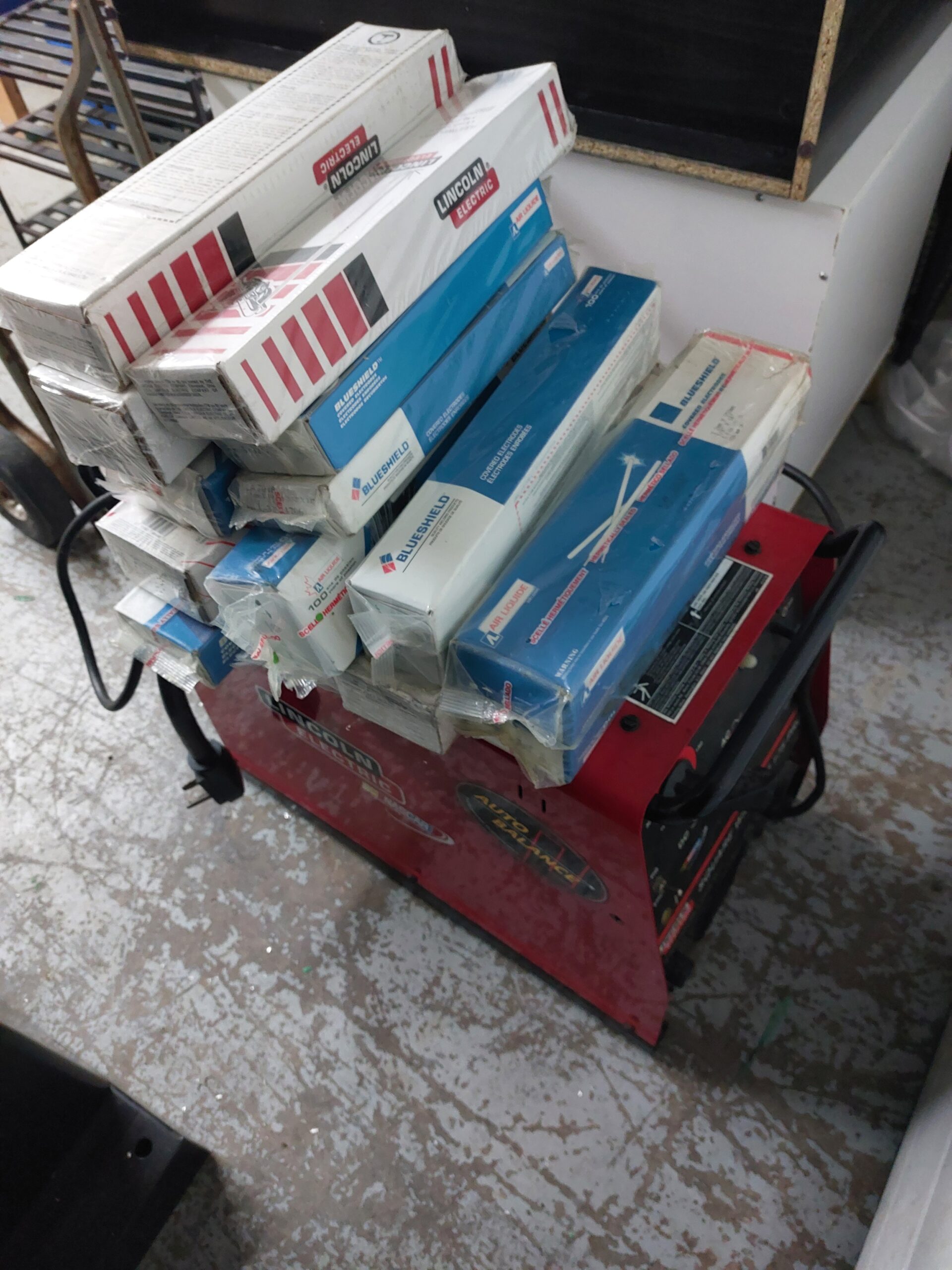 Lincoln Electric Welder and Welding Rods CB PG1602 Located in Prince George