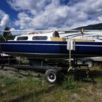 SAILBOAT WITH TRAILER KEL-3890