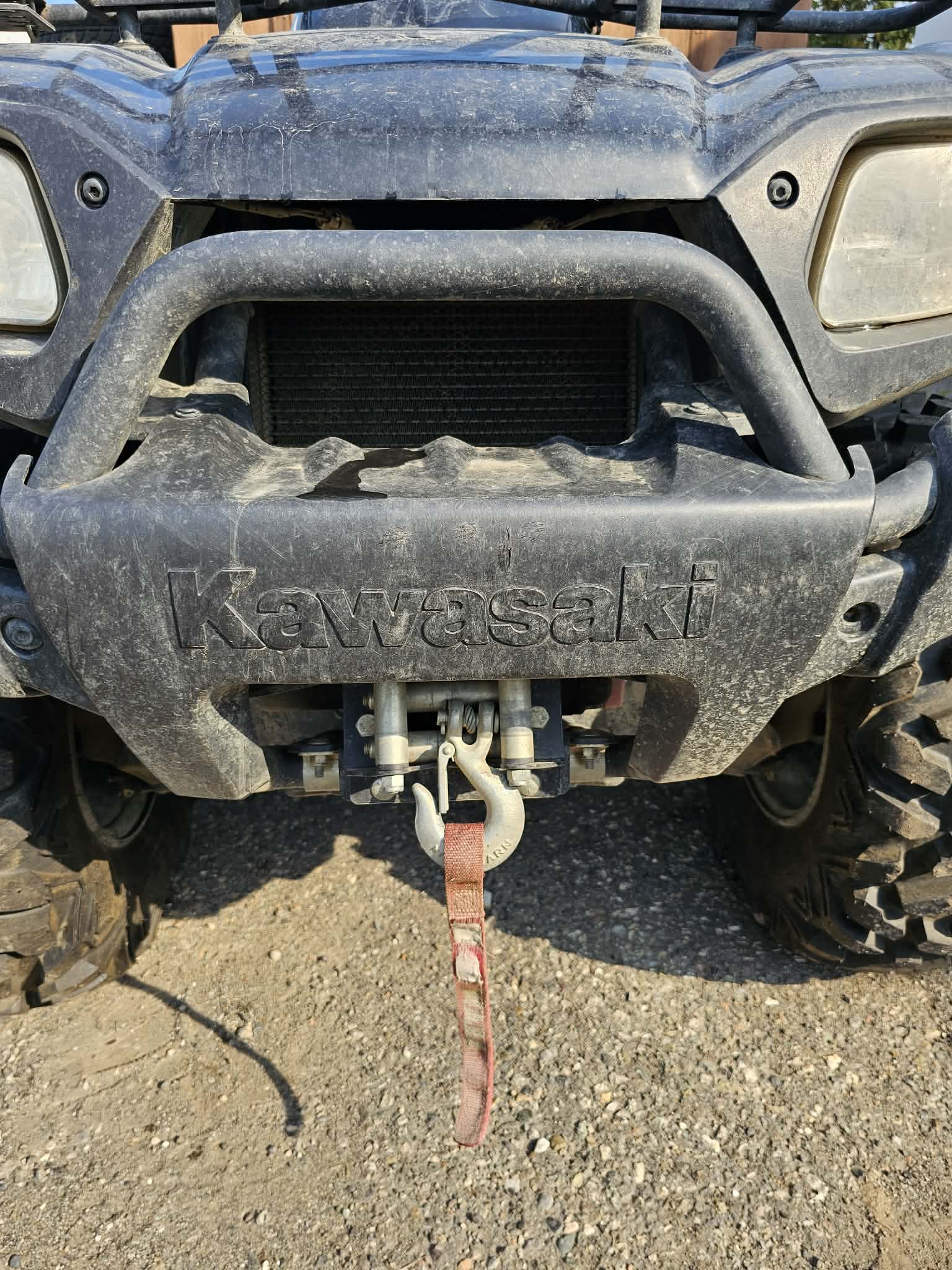 ‘2007 Kawasaki Brute Force Black WL511 Located in Prince George