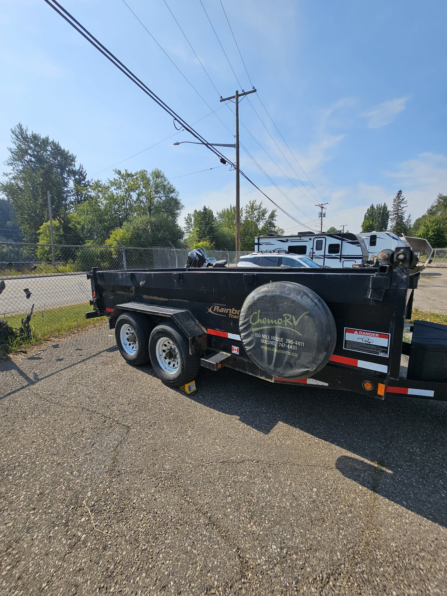 2018 Rainbow Dump Trailer WL511 Located in Prince George