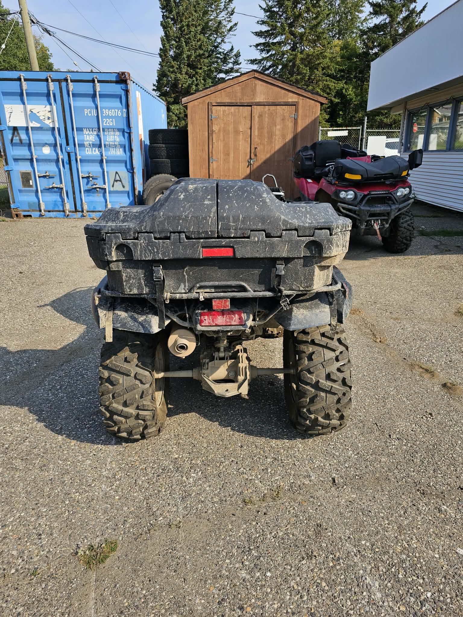 ‘2007 Kawasaki Brute Force Black WL511 Located in Prince George