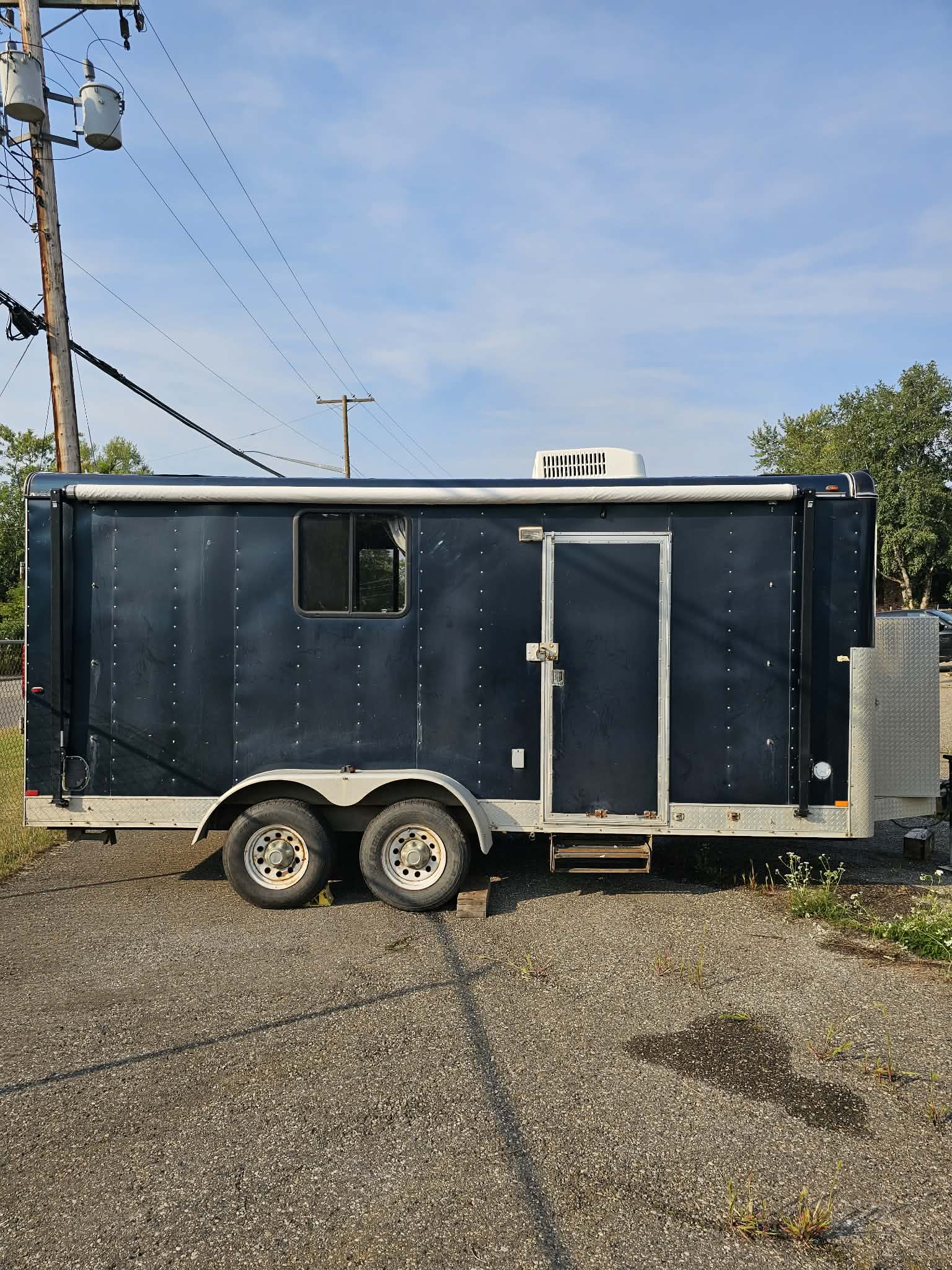 ‘2008 Interstate Cargo Trailer W/ Honda Generator WL511 Located in Prince George