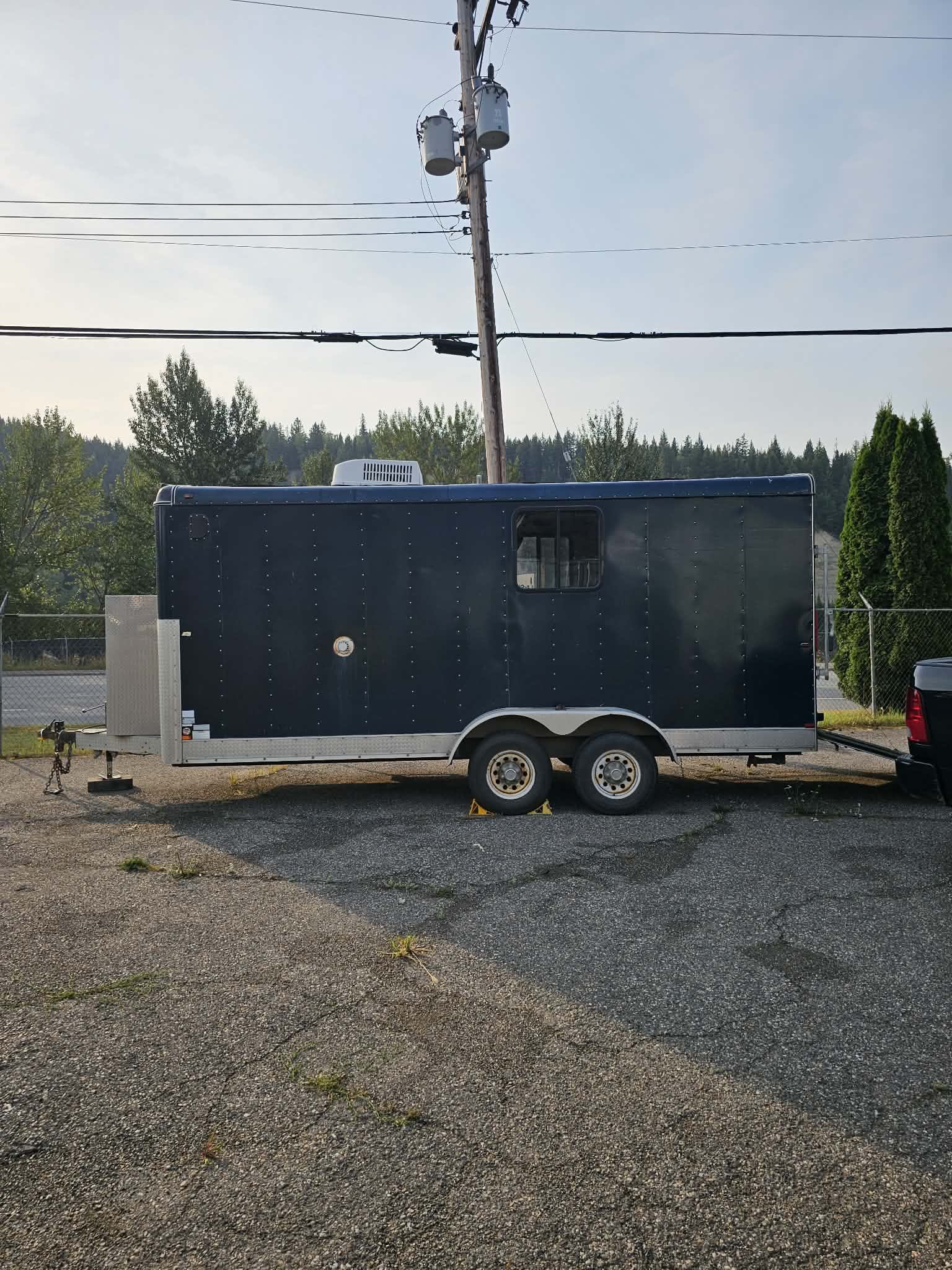 ‘2008 Interstate Cargo Trailer W/ Honda Generator WL511 Located in Prince George