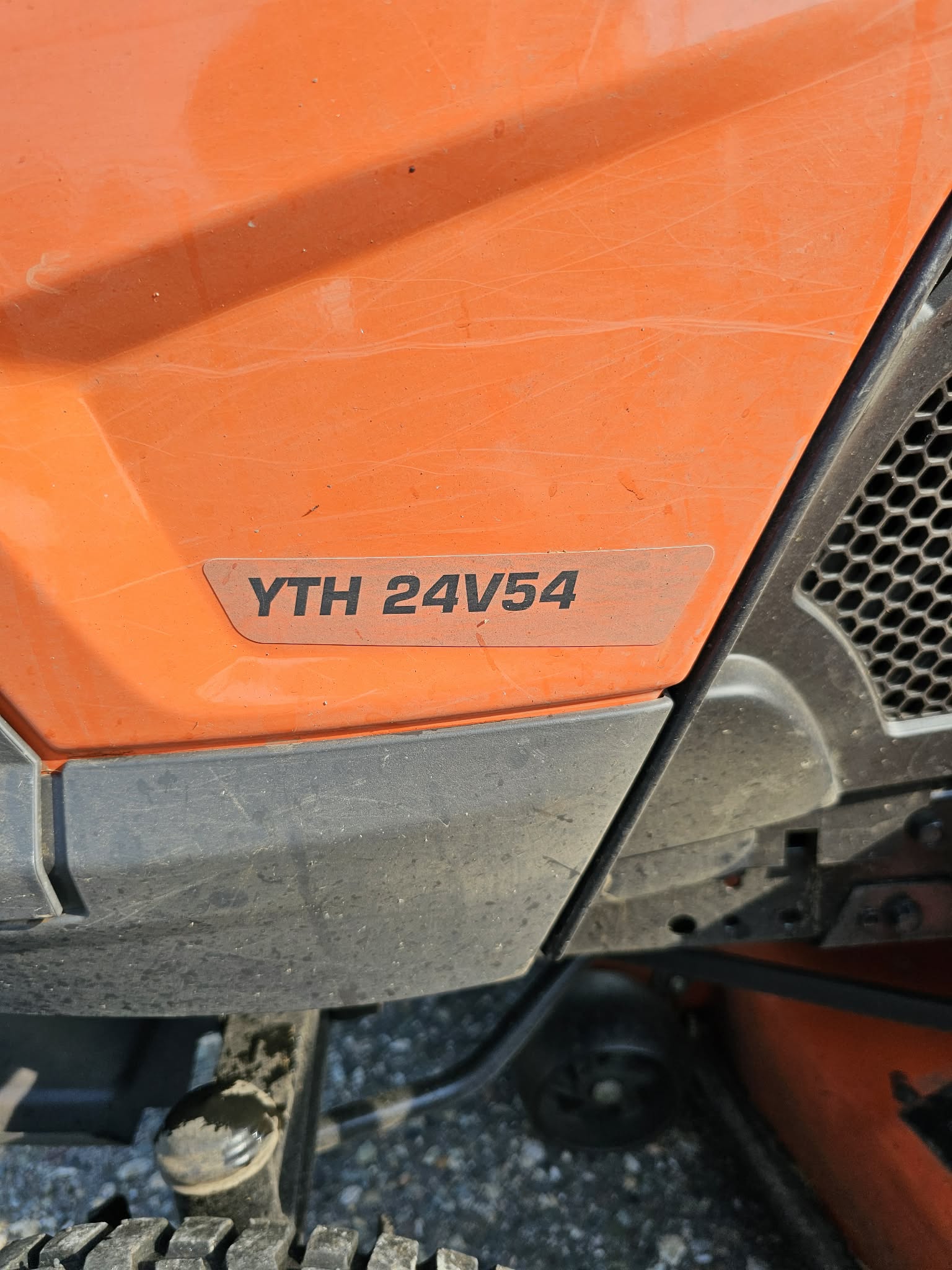 #1 Husqvarna Ride on Mower YTH-24V54 WL511 Located in Prince George