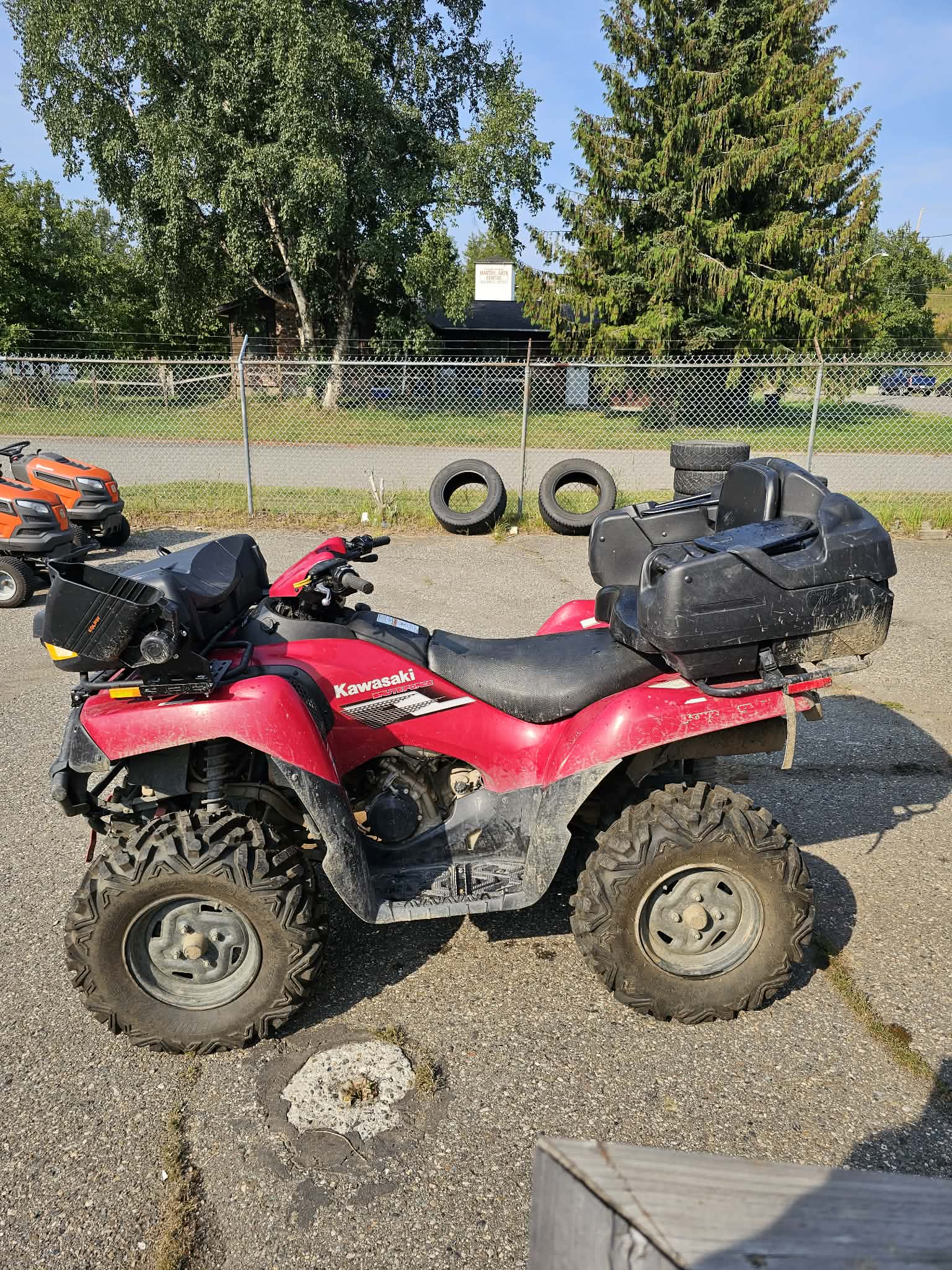 2007 Kawasaki Brute Force Red WL511 Located in Prince George