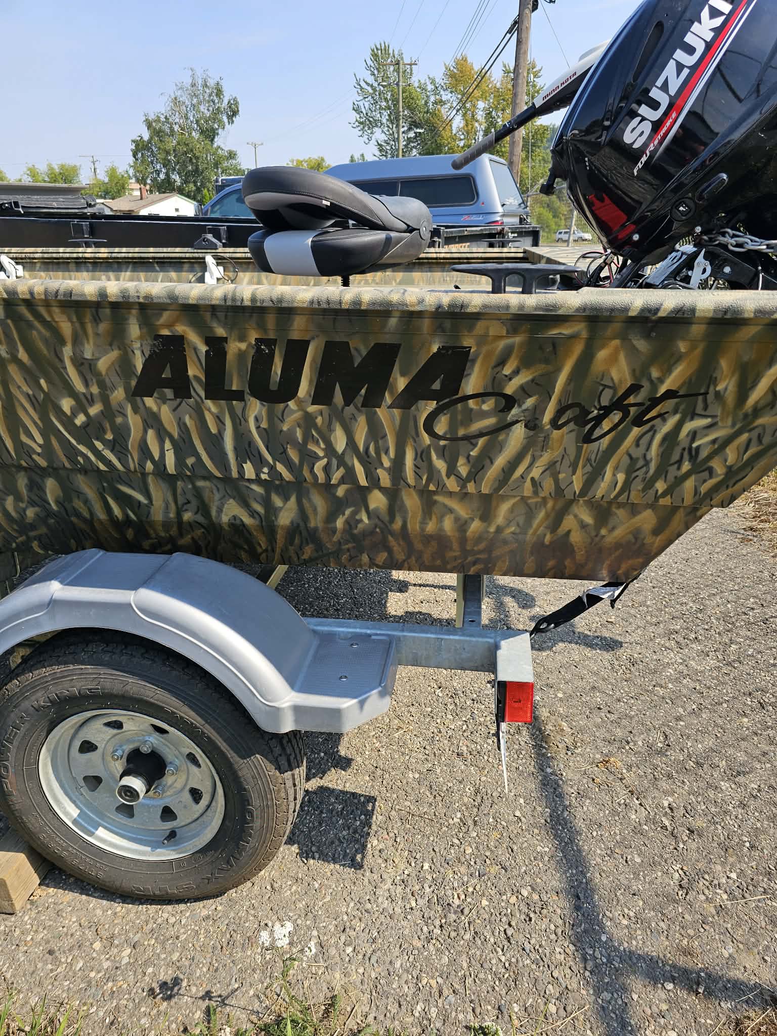 ‘Aluma Craft Boat & 2016 Boat Trailer WL511 Located in Prince George
