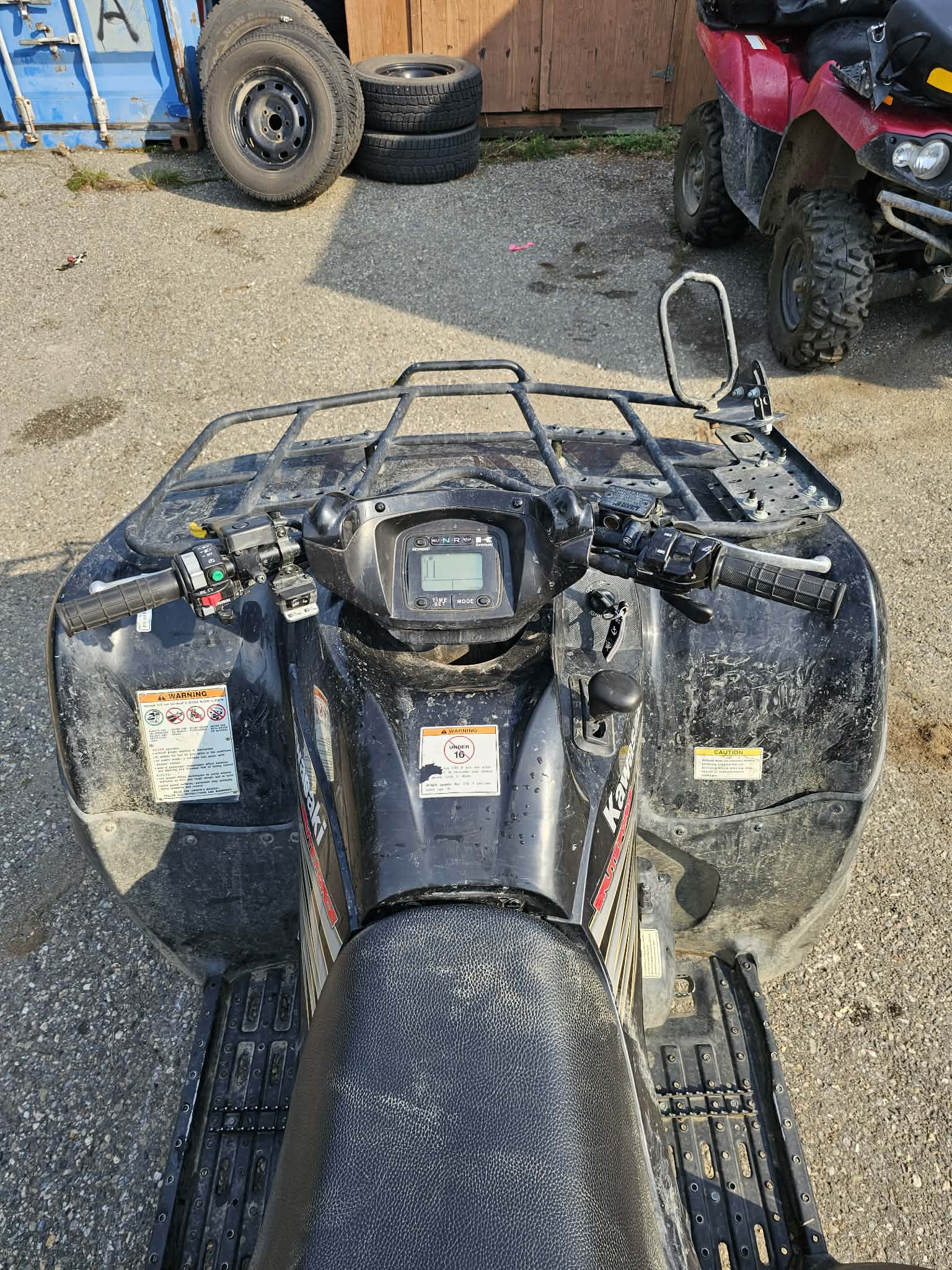 ‘2007 Kawasaki Brute Force Black WL511 Located in Prince George