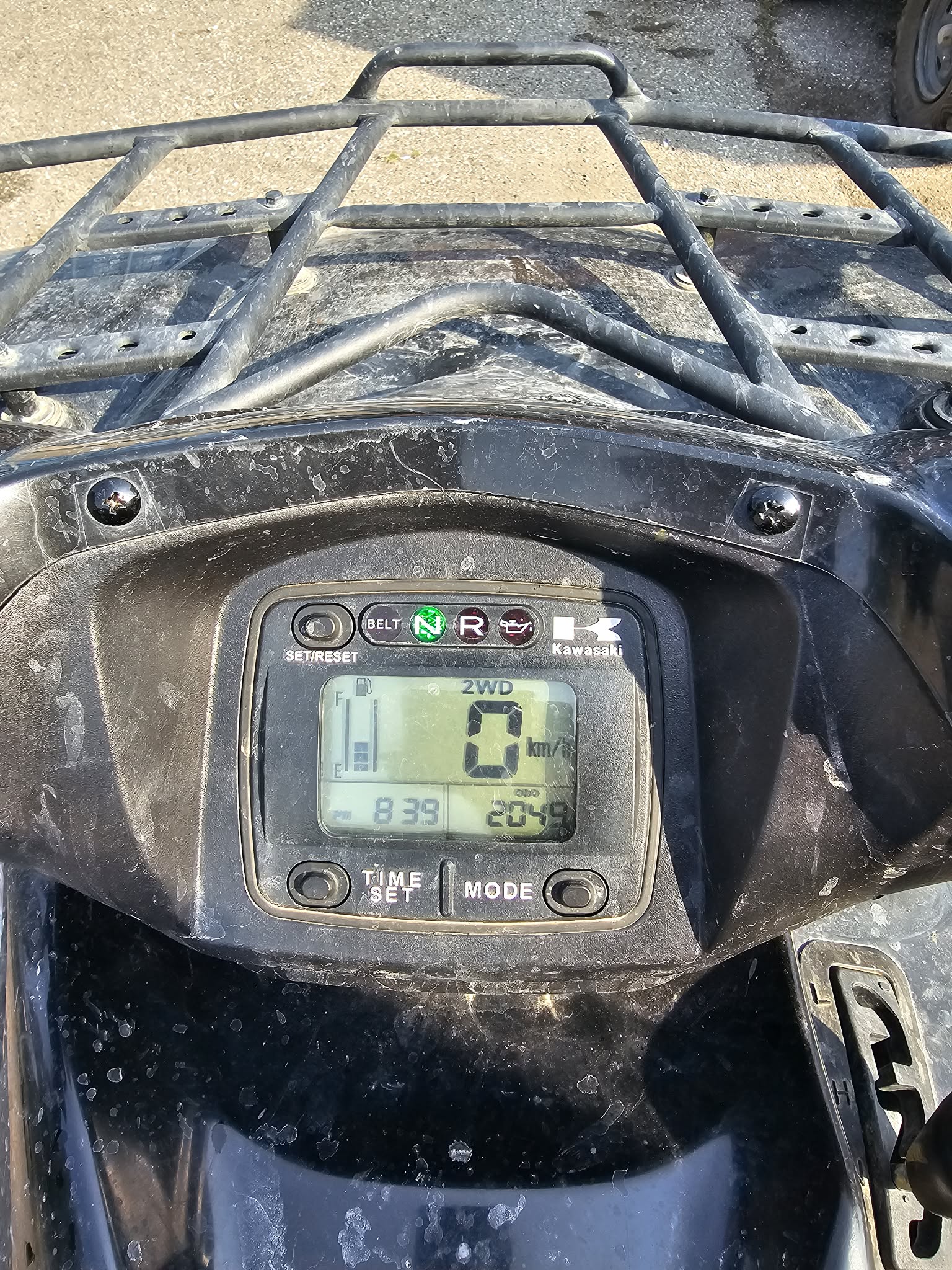 ‘2007 Kawasaki Brute Force Black WL511 Located in Prince George