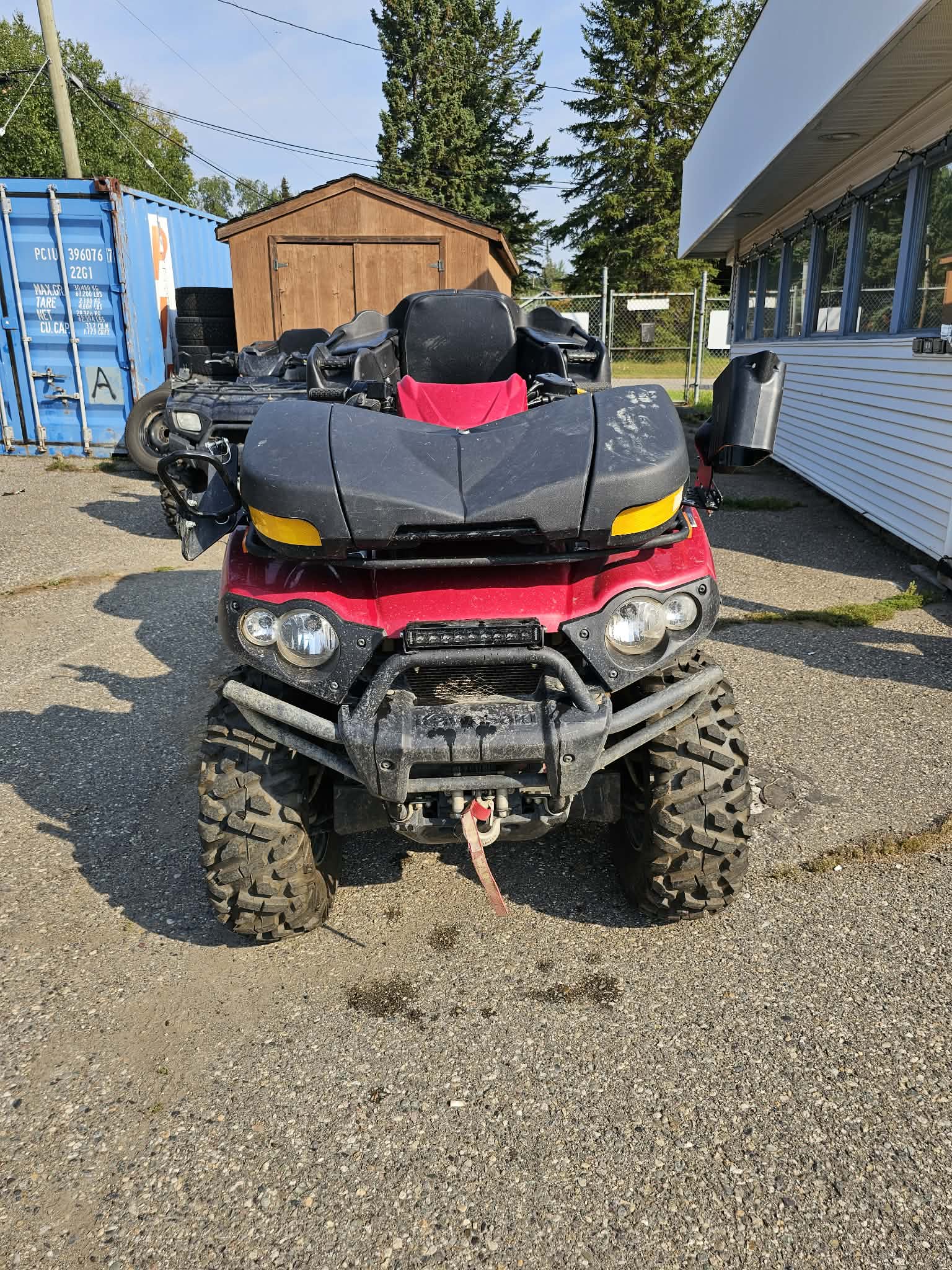 2007 Kawasaki Brute Force Red WL511 Located in Prince George